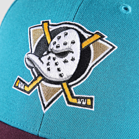 '47 Brand - Gorra Anaheim Ducks MVP Turquesa Burdeos