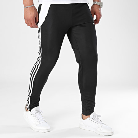 Adidas Sportswear - Pantalon Jogging A Bandes Tiro24 IP1953 Noir Blanc