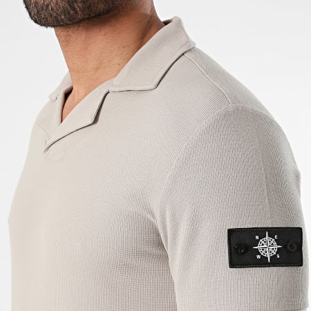 Classic Series - Polo Manches Courtes Taupe