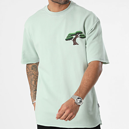 Classic Series - Camiseta oversize grande verde claro