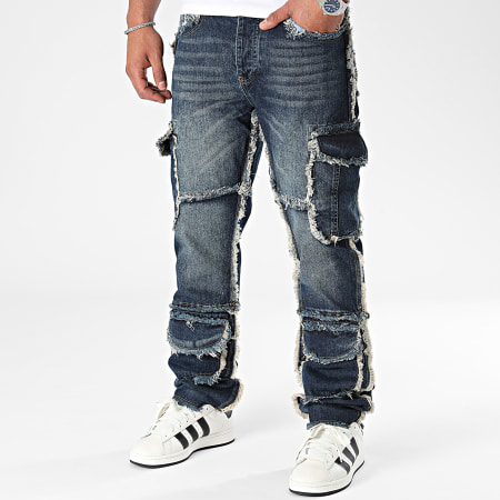 Classic Series - Blauwe Denim Cargo Jeans