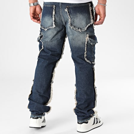 Classic Series - Blauwe Denim Cargo Jeans