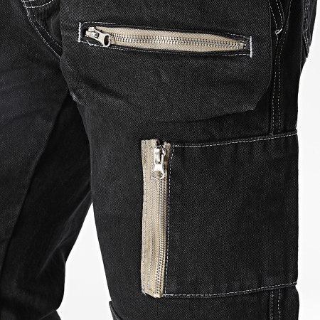 Classic Series - Pantaloni Cargo Jean neri