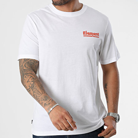 Element - Tee Shirt Sunup ELYZT00374 Blanc