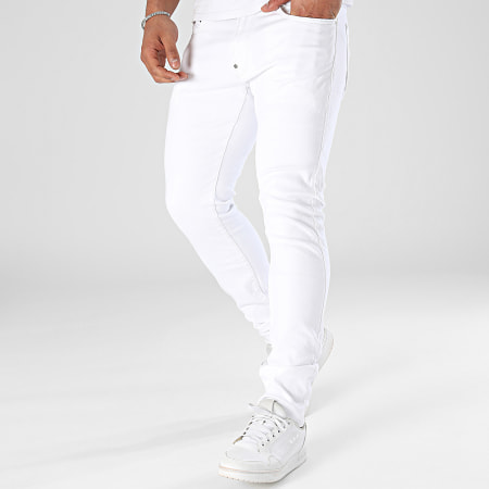 G-Star - Revend Jeans Slim D20071-C258 Bianco