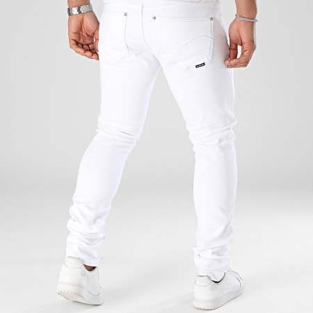 G-Star - Revend Jeans Slim D20071-C258 Bianco