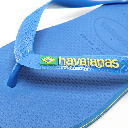 Havaianas - Chanclas Brasil Logo Colors Royal Blue