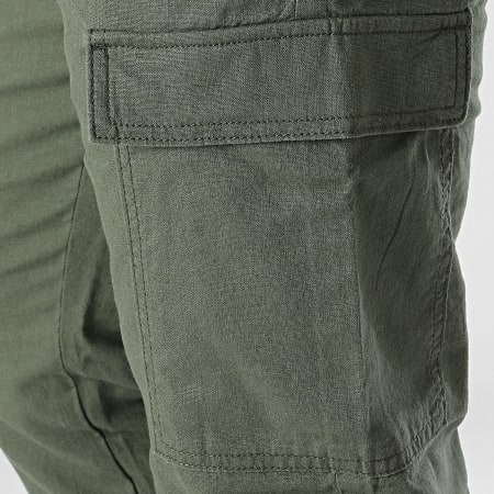 Indicode Jeans - Leonardo 60-069 Pantalones Cargo Caqui Verde