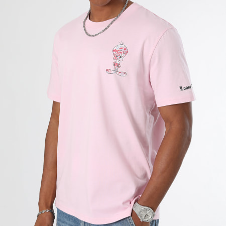Looney Tunes - Tee Shirt Oversize Titi Pink Minimal Pink