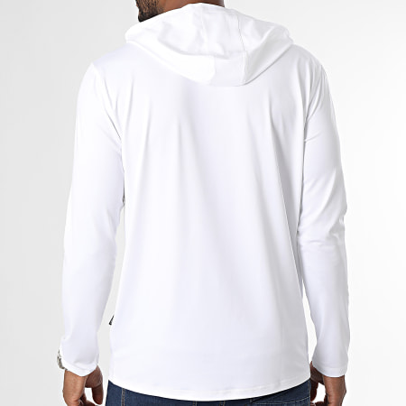 Oakley - Rainbow T-shirt con cappuccio a maniche lunghe FOA404288 Bianco