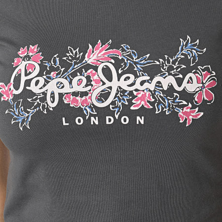 Pepe Jeans - Maglietta Korina da donna grigio antracite