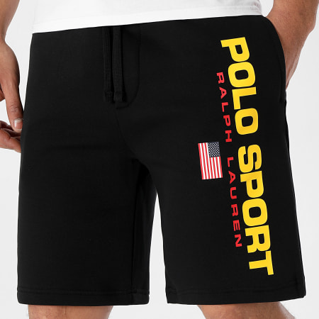 Polo Sport Ralph Lauren - Short Jogging Logo Sport Noir