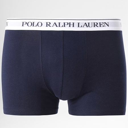 Polo Ralph Lauren - Juego De 3 Boxers Negro Rosa Celeste