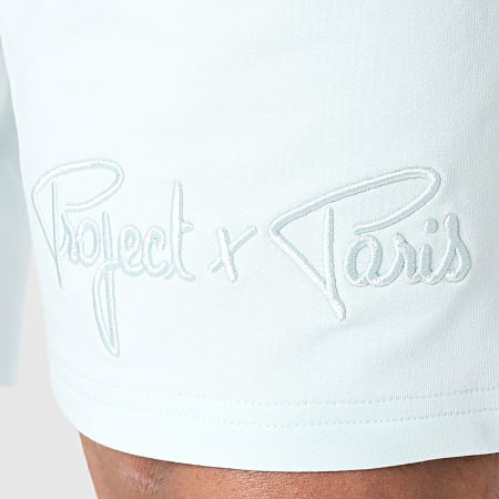 Project X Paris - Pantalón Corto 2440098 Azul Claro
