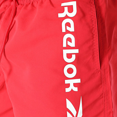 Reebok - Pantaloncini da bagno L5-71011 Rosso