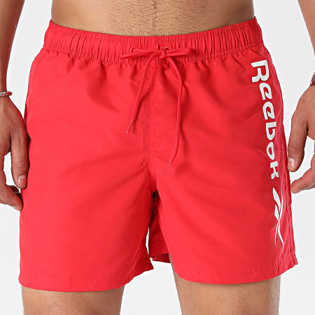 Reebok - Shorts de baño L5-71011 Rojo