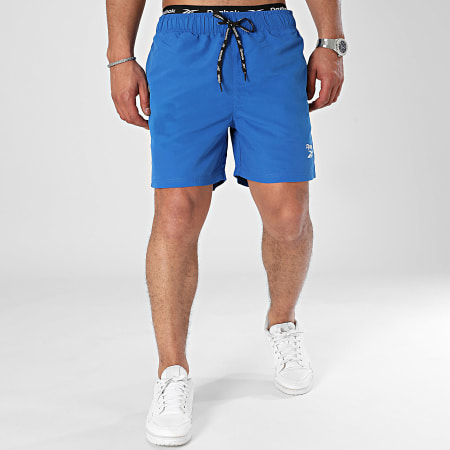 Reebok - Shorts de baño L5-71052 Azul real