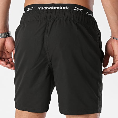 Reebok - L5-71052 Shorts de baño Negro