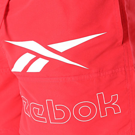 Reebok - L5-71052 Bañador Rojo