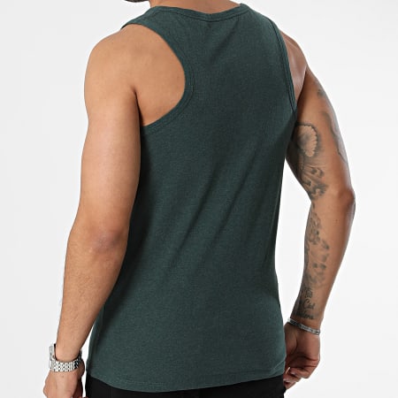 Superdry - Camiseta de tirantes Essential Logo M6010819A Verde jaspeado oscuro