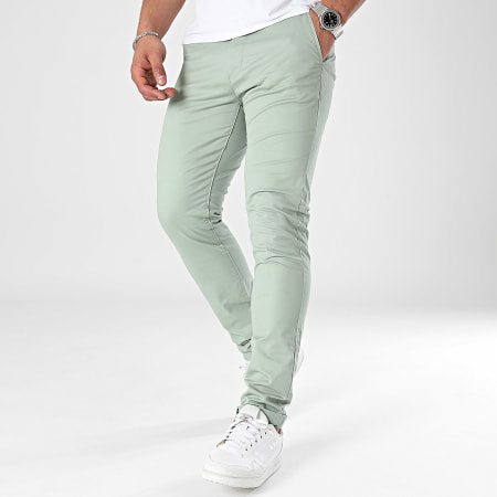 Tiffosi - Pantaloni chino 10036813 Verde kaki