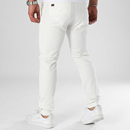 Tiffosi - Pantalones chinos 10036813 Blanco