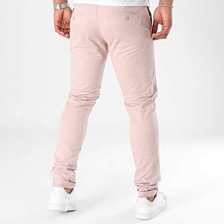 Tiffosi - Pantaloni chino 10036813 Rosa chiaro
