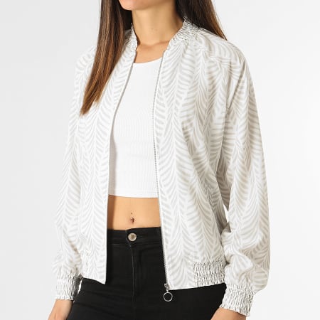 Tiffosi - Veste Zippée Femme Leesa Blanc Beige