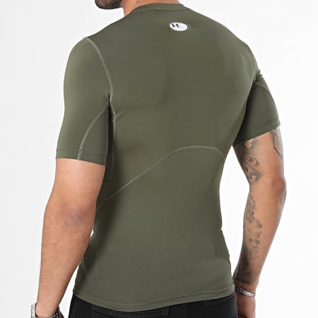 Under Armour - Camiseta de compresión 1361518 Verde caqui