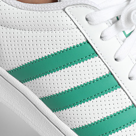 Adidas Originals - Baskets Superstar IF3654 Footwear White Semi Court Green Off White