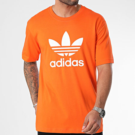 Adidas Originals - Camiseta Trefoil IR8000 Naranja