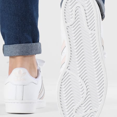 Adidas Originals - Scarpe da ginnastica Superstar da donna IE3001 Footwear White Putty Mauve
