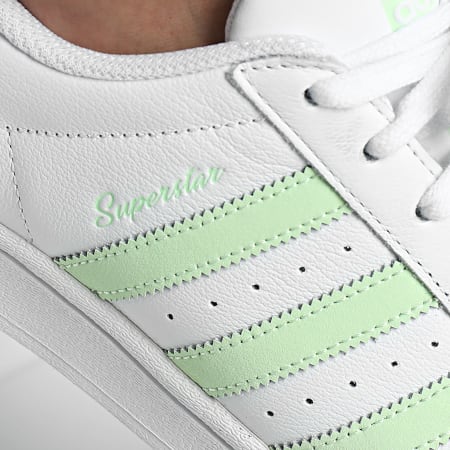Adidas Originals - Baskets Superstar W IE3005 Footwear White Green
