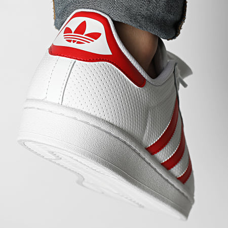 Adidas Originals - Baskets Stan Smith IF3653 Footwear White Better Scarlet