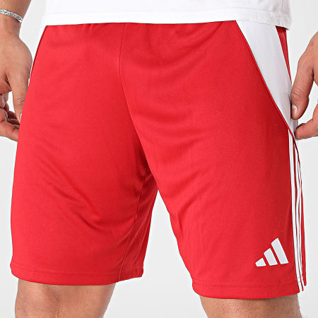 Adidas Sportswear - Pantaloncini da jogging Tiro24 IR9379 Rosso