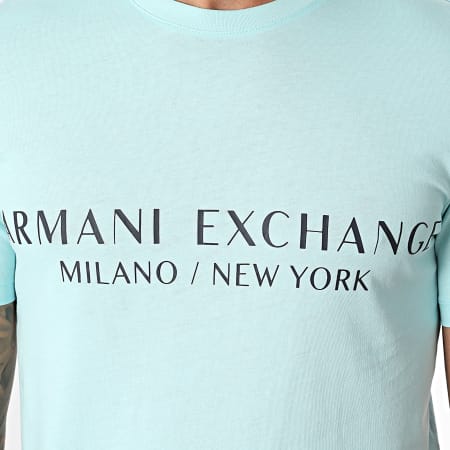 Armani Exchange - Camiseta 8NZT72-Z8H4Z Azul claro
