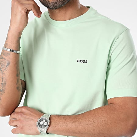 BOSS - Camiseta 50506373 Verde claro