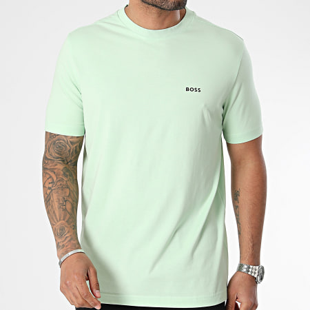 BOSS - Camiseta 50506373 Verde claro