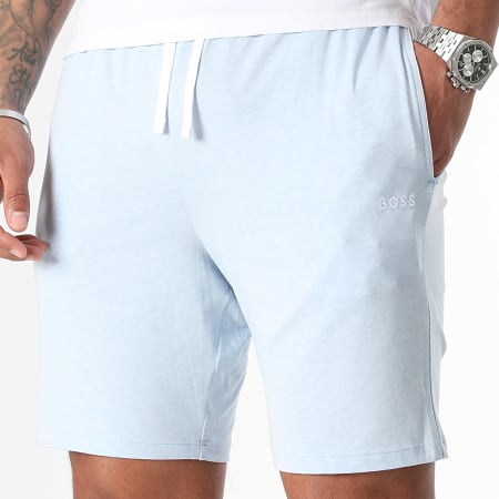 BOSS - Pantalones cortos de jogging Mix And Match 50515314 Light Blue Heather