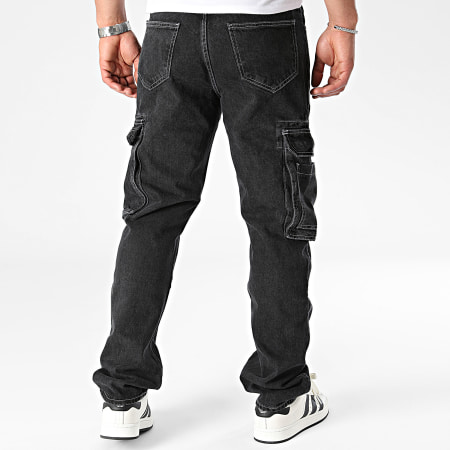 Classic Series - Pantalon Cargo Jean Noir