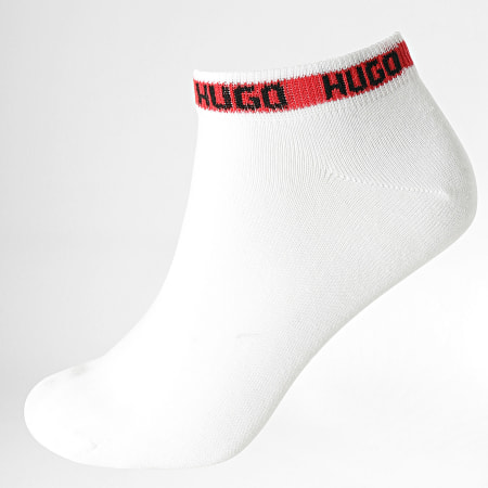 HUGO - Lote de 2 pares de calcetines 50516394 Blanco