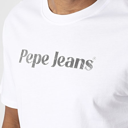 Pepe Jeans - Maglietta Clifton PM509374 Bianco