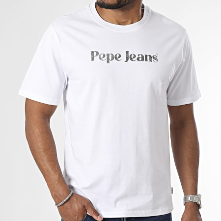 Pepe Jeans - Maglietta Clifton PM509374 Bianco