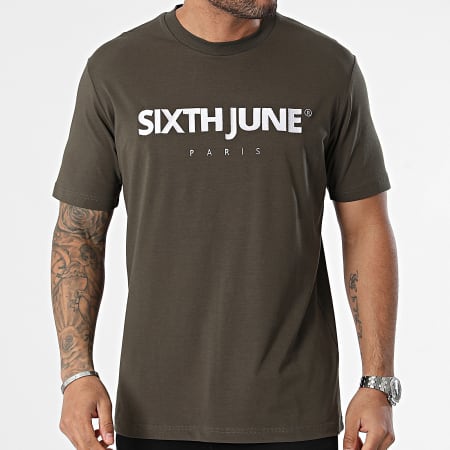 Sixth June - Camiseta verde caqui