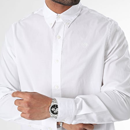 Timberland - Chemise Manches Longues A6GRH Blanc