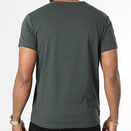 Watts - Tee Shirt Oversize 1WATTS01 Vert Foncé