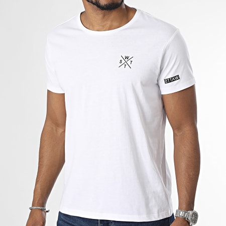 Watts - Camiseta oversize 1WATTS01 Blanca