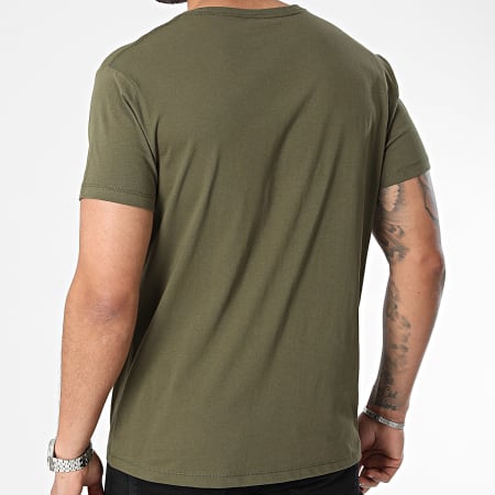 Watts - Tee Shirt Oversize 1WATTS01 Vert Kaki