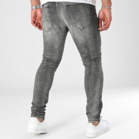 Black Industry - Jeans skinny grigi