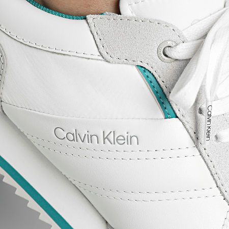 Calvin Klein - Baskets Low Top Lace Up Mix 1399 Light Grey Granite Road Fanfare